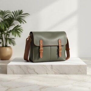 Craftsman Forge Leather Messenger