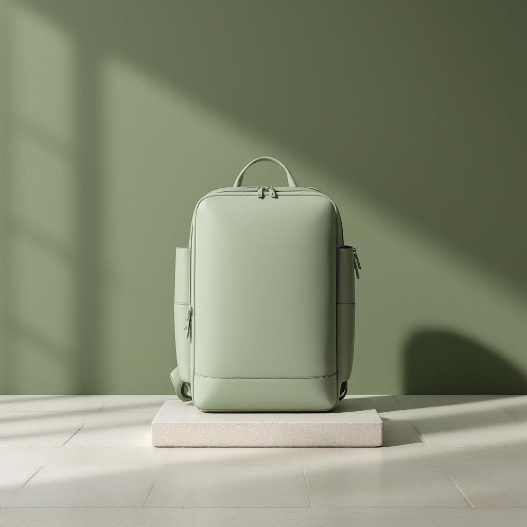 Sustainable Voyager Backpack — Eco-friendly backpack made from recycled ocean plastics, designed for adventure